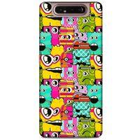 Graffitix (39) Desenli Silikon Kapak Samsung Galaxy A80 Kılıf