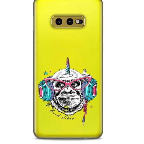 Zoologix (15) Samsung Galaxy S20 Plus Şeffaf Kılıf Silikon Desenli