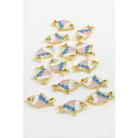 Balık Tek Kulp Mineli Bileklik ve Kolye Ucu Aparatı 1 Adet