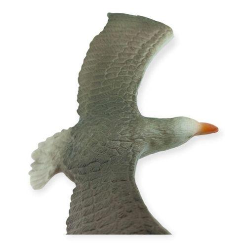 Hayvan Figürleri - Kuşlar -18 cm Gümüş Martı