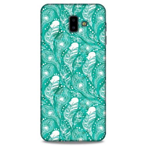 Samsung Galaxy J6 Plus Kılıf Desenli Özel Seri Tüyler (45) Liquid Air Kılıf