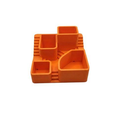 3d Modern Çok Bölmeli Kaktüs Saksı Seti Dekoratif Masaüstü Sukulent Standı