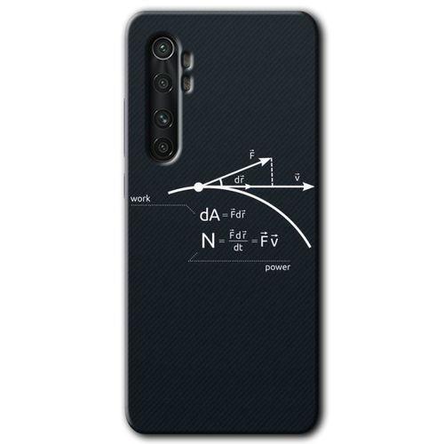 Xiaomi Mi Note 10 Lite Kılıf HD Desen Baskılı Arka Kapak - Work Formül