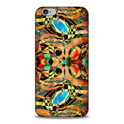 Lopard Apple Iphone 6S Uyumlu Kılıf Manipülasyon ☻ (8) Baskılı Kılıf Desenli