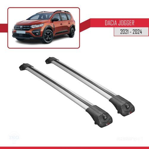 Dacia Jogger 2021 ve Sonrası ile uyumlu ACE-1 Ara Atkı Tavan Barı GRİ