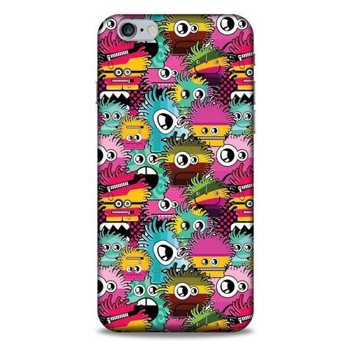 Graffitix (35) Desenli Silikon Kapak Apple Iphone 6S Plus Kılıf