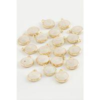 Yuvarlak Tek Kulplu Mineli Bileklik ve Kolye Ucu Aparatı 1 Adet