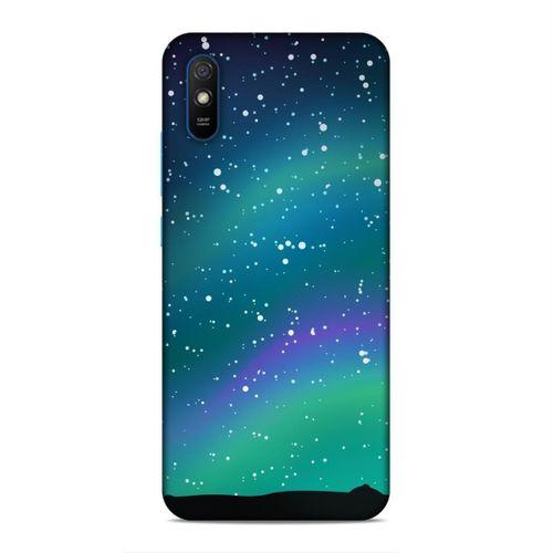 Xiaomi Redmi 9a Kılıf Kuzey İsiklari Arka Kapak Silikon Koruma Full Koruyucu