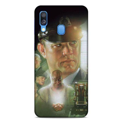 Lopard Samsung Galaxy A40 Uyumlu Kılıf IMDB Film (24) Darbe Emici Kılıf Yeşil Yol
