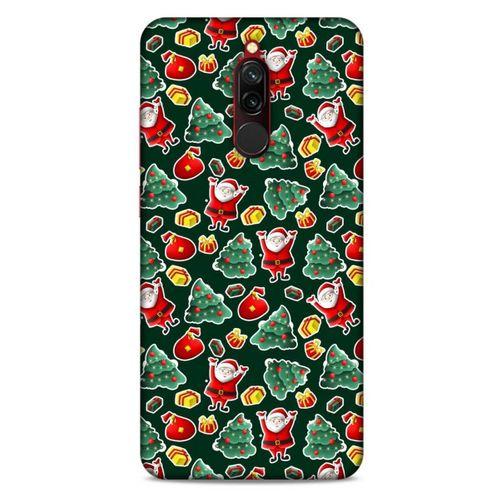 Yılbaşı Süsleri 42 Xiaomi Redmi 8 Kılıf Silikon Kapak