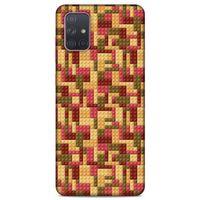 Lopard Samsung Galaxy A71 Uyumlu Kılıf BloX (47) Crystal Flex Kılıf Kırmızı