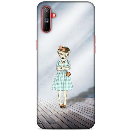 Oppo Realme C3 Kılıf FunnyMaX (24) Darbe Emici Kılıf Açık Mavi