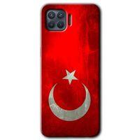 Oppo Reno 4 Lite HD Baskılı Kılıf + 9D Tam Ekran Koruyucu - Albayrak