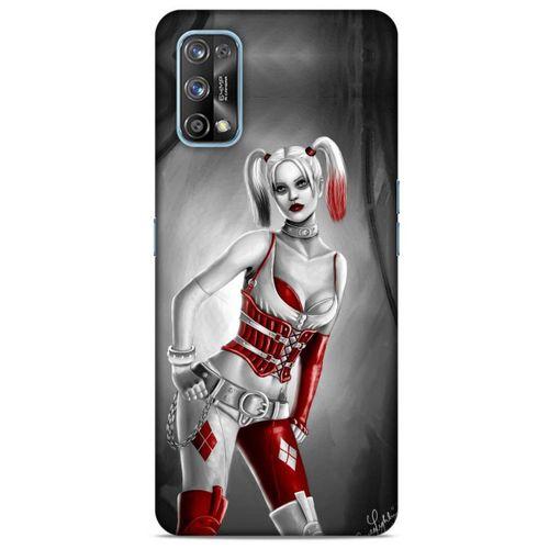 Realme 7 Pro Uyumlu Kılıf Harley Quinn (39) Liquid Crystal Kılıf Açık Limon