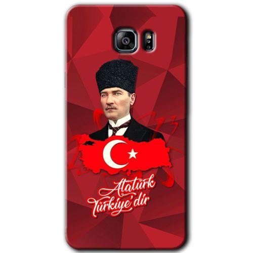 Galaxy Note 5 Kılıf HD Desen Baskılı Arka Kapak - Atatürkiye