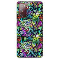 Graffitix (1) Desenli Silikon Kapak Samsung Galaxy S20 Fe Kılıf