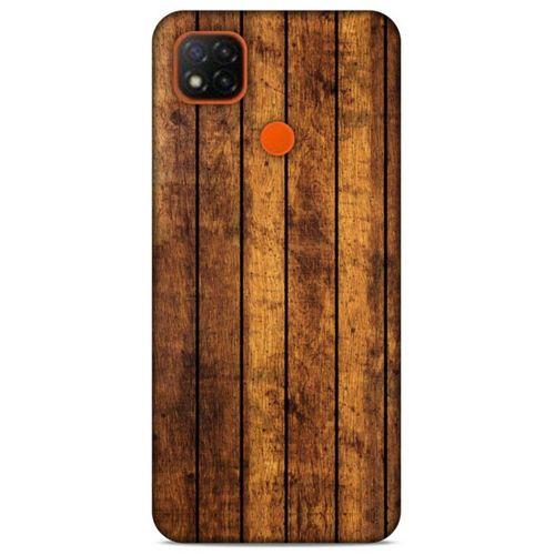 Lopard Xiaomi Redmi 9C Uyumlu Kılıf Wood'X (15) Antişok Kılıf Baskılı