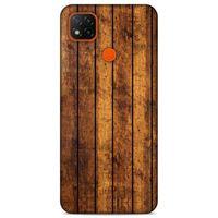Lopard Xiaomi Redmi 9C Uyumlu Kılıf Wood'X (15) Antişok Kılıf Baskılı