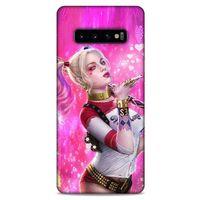 Samsung Galaxy S10 Plus Uyumlu Kılıf Harley Quinn (4) Koruma Kılıfı Fuşya