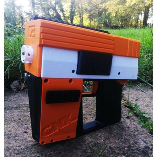 GNK_ A Nerf Çift Aşamalı Fırçasız Solenoid Blaster - 5138600