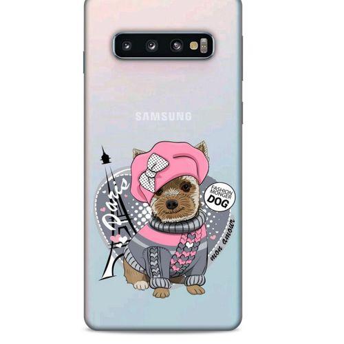 Zoologix (88) Samsung Galaxy S20 Şeffaf Kılıf Silikon Desenli