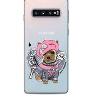 Zoologix (88) Samsung Galaxy S20 Şeffaf Kılıf Silikon Desenli