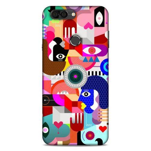 Lopard Vestel Venüs V6 Uyumlu Kılıf Soyut Sanat (21) Baskılı Koruyucu Kapak