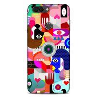 Lopard Vestel Venüs V6 Uyumlu Kılıf Soyut Sanat (21) Baskılı Koruyucu Kapak