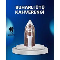 Buharlı Ütü 2200w Kireç Önleyici Self Clean Damlatmaz Kahverengi
