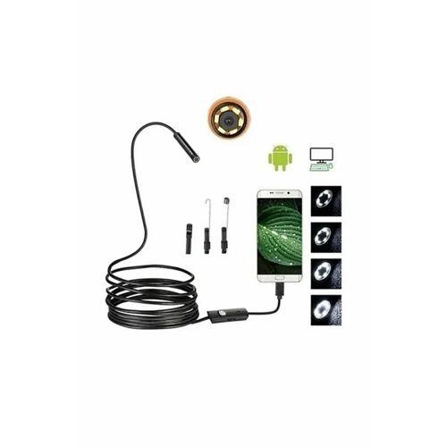 Vtn-02 Endoskop Yılan Video Kamera Led’li 2 Metre 7 Mm Sert Kablo Su Geçirmez