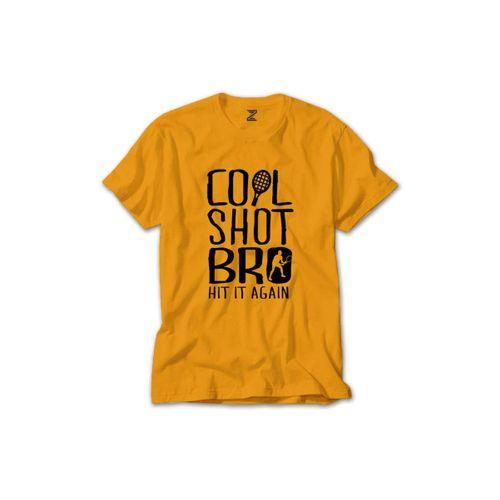 Tennis League Renkli Tişört Sarı Renkli