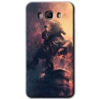 Potkal Hediye Fabrikası Samsung Galaxy J7 2016 HD Baskılı Kılıf + 9D Tam Ekran Koruyucu - Atatürk Portre