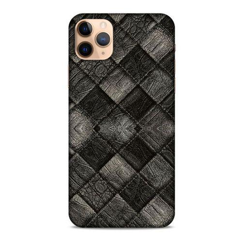 Apple Iphone 11 Pro Kılıf Patchwork (25) Antişok Kapak Siyah Gri
