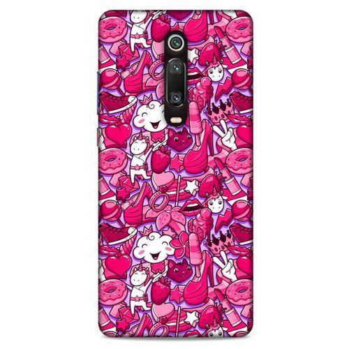 Graffitix (5) Desenli Silikon Kapak Xiaomi Mi 9T Kılıf