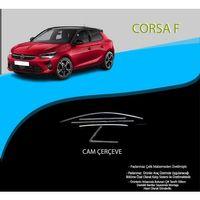 Opel Corsa Uyumlu F Krom Cam Çerçevesi 10 Parça Corsa F (2019+)