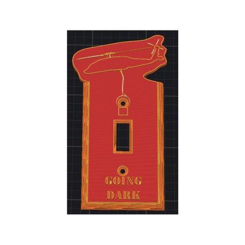 Blackhawk Işık Anahtarı Kapağı 3D Baskı (Bu ürün Sadece Plastik parçadır - Almadan Önce Soru Sorabilirsiniz)