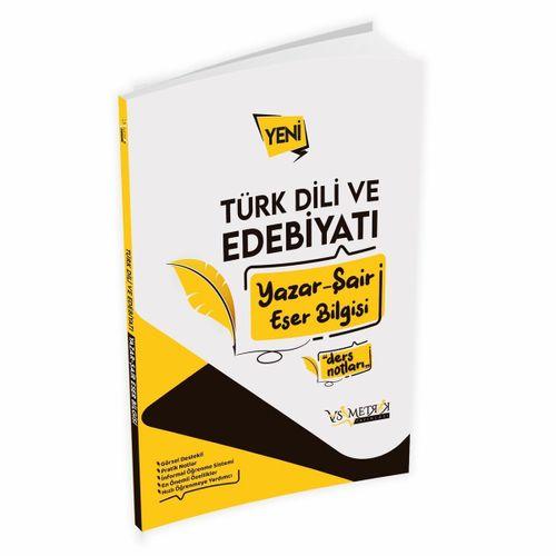 2026 AYT Yeni Baskı Türk Dili Ve Edebiyatı Yazar-şair Eser Bilgisi PRATİK DERS NOTLARI