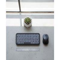 Rgb Işıklı Kablosuz Mini Klavye 10 Mm İnce Gövde