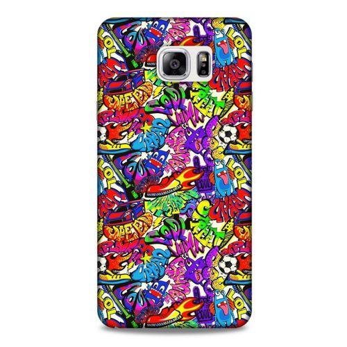 Graffitix (45) Desenli Silikon Kapak Samsung Galaxy Note 5 Kılıf