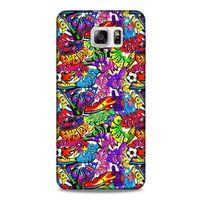 Graffitix (45) Desenli Silikon Kapak Samsung Galaxy Note 5 Kılıf