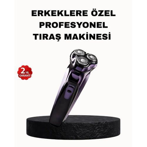 Şarjlı Saç Ve Sakal Tıraş Makinesi Kablosuz Kompakt Tasarımlı