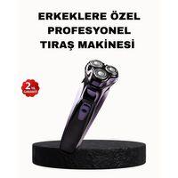 Şarjlı Saç Ve Sakal Tıraş Makinesi Kablosuz Kompakt Tasarımlı