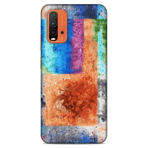 Lopard Xiaomi Redmi 9T Uyumlu Kılıf Soyut Sanat (49) Baskılı Ultra Silikon Kılıf