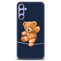 Samsung Galaxy A34 Kılıf HD Baskılı Kılıf - İpteki Teddy + Tam Ekran Koruyucu
