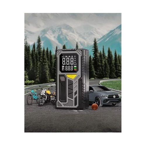 4000mah Hava Kompresörü Powerbank Özellikli Kompresör Araba Bisiklet Top Lastik Şişirme Pompası