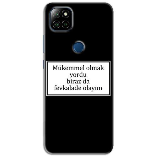 Casper Via E30 Kılıf HD Yazı Baskılı Silikon Arka Kapak - Yazı 12