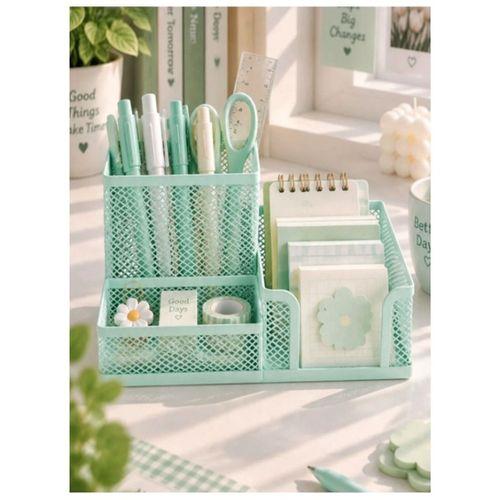 Maxx Metal Perfore Set organizer kalemlik 3 lü Pastel Renk Karışık renk