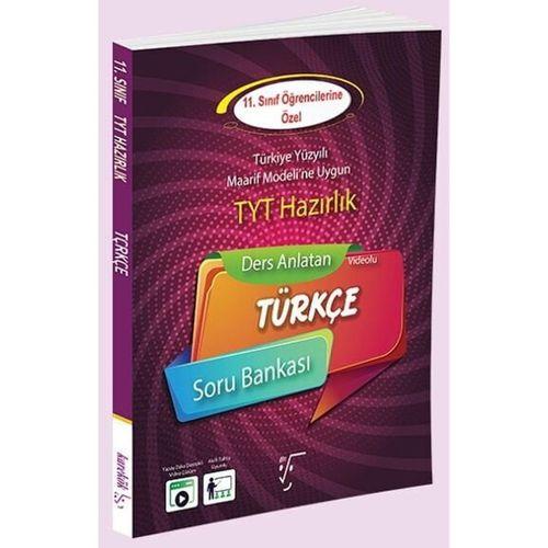 11.Sınıf TYT Hazırlık Ders Anlatan Türkçe Soru Bankası Karekök Yayınları