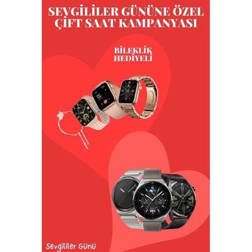 Sevgiliye Özel Yeni Nesil Akıllı Saat Çiftlere Özel Kampanya Çift Saatleri