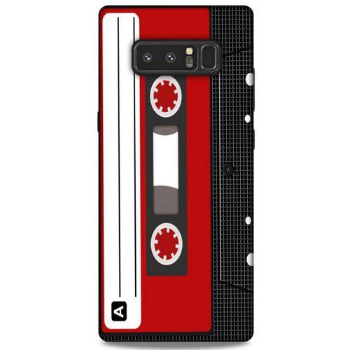 Retro (43) Desen Thin Fit Kılıf Renkli Samsung Galaxy Note 8 Kılıf